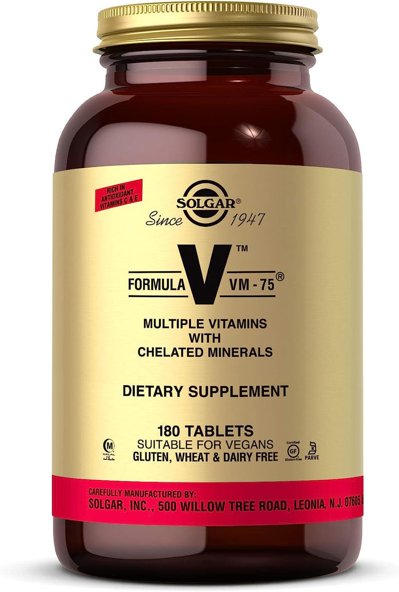 Solgar Formula VM-75 180 Tablets
