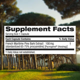 trunature Pycnogenol 100 mg., 60 Vegetarian Capsules