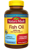 Nature Made Fish Oil 1200mg (100 Soft gels)