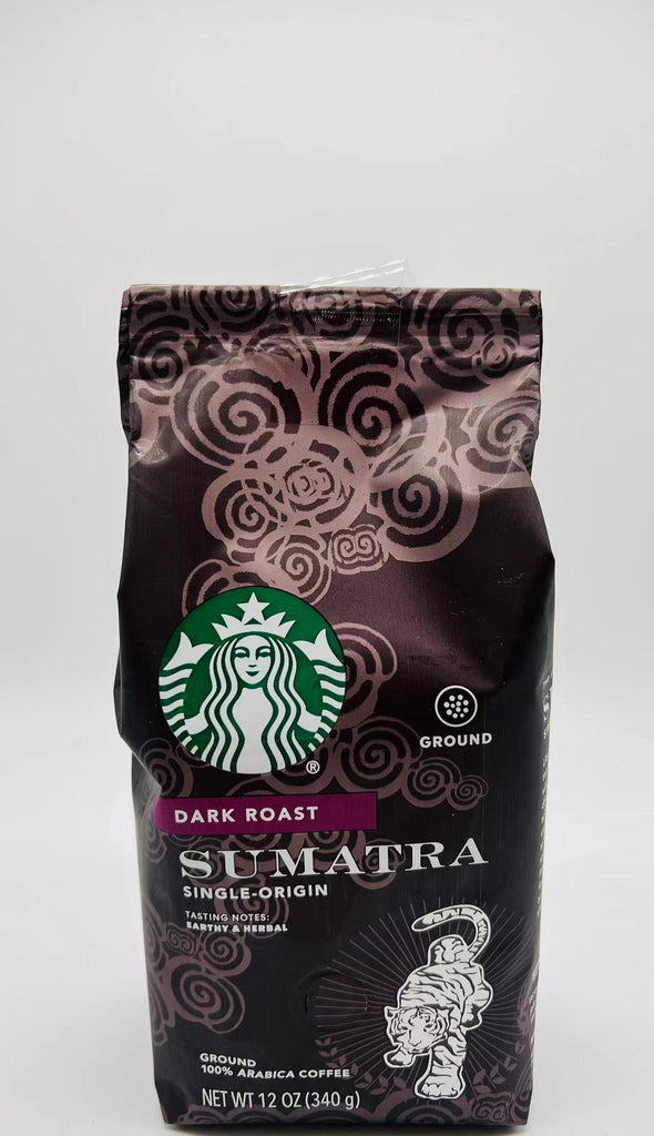 Starbucks Sumatra Dark Roast Single-Origin Ground Coffee 12 oz