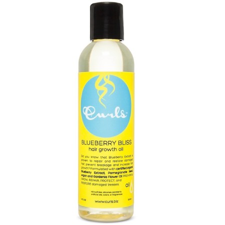 Curls Blueberry Bliss Hair Growth Oil  4 oz (1 Pack)
