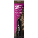 Everpro Grey Away Root Touchup Quick Stick Light Brown  0.10 oz (1 Pack)