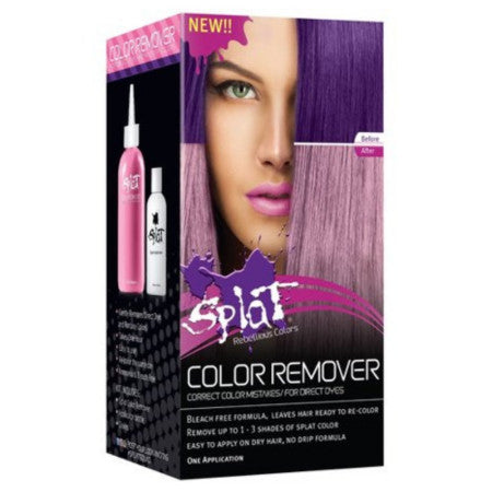 Splat Hair Color Remover, Direct Dye and Fantasy Colors 1 Ea (1 Pack)