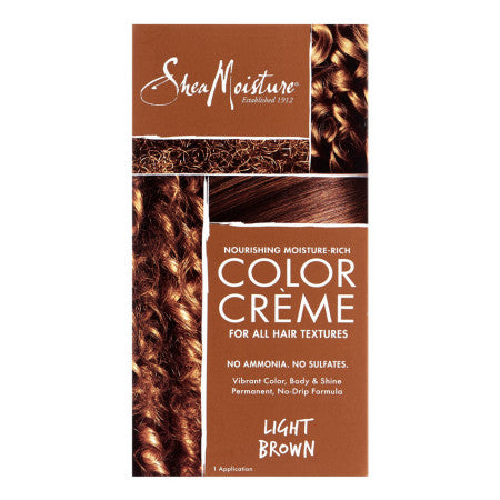 Shea Moisture Nourishing Hair Color Kit, Light Brown 1 ea (1 Pack)