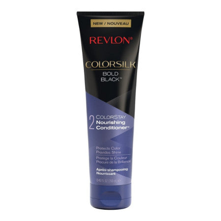 Revlon Colorsilk Care Conditioner, Black, 8.45 oz  (1 Pack)