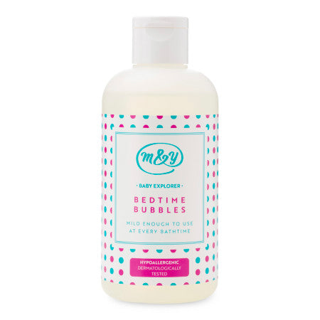 Mum & You Baby Explorer Bedtime Bubbles,1 ea (8.45 fl oz), Formulated Without Major Allergens. Hypoallergenic & Dermatologically Tested. Light Bedtime Fragrance. Suitable for Sensitive Skin (1 Pack)