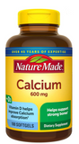 Nature Made Calcium 600 mg (100 SOFTGELS)