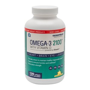 Oceanblue Omega-3 2100 with Vitamin D3 – 120 ct