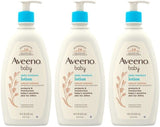 Aveeno Baby Aveeno Baby Daily Moisture Lotion With Colloidal Oatmeal & Dimethicone, 3 X 18 Fl. Oz, 54.0 Fl Oz (Pack of 3)