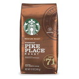 Starbucks Medium Roast Ground Coffee Pike Place Roast 12oz