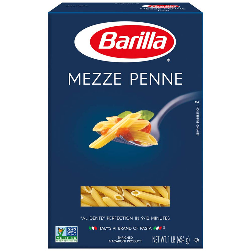 Barilla Meozoze Penne 16oz