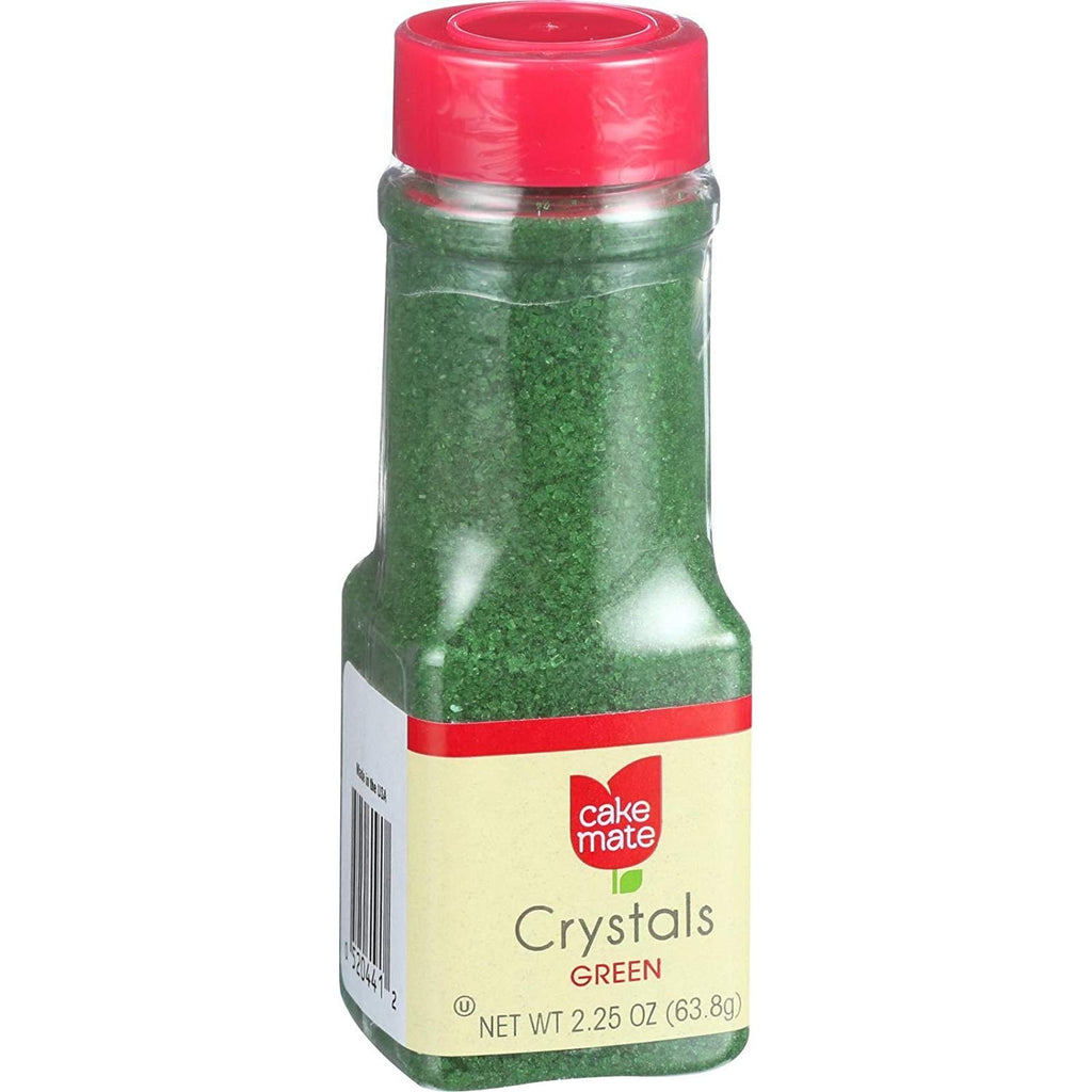 Cake Mate Green Crystals 2.25oz