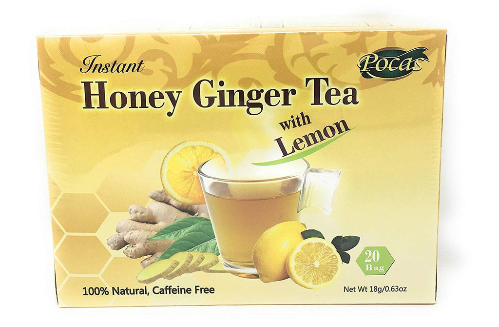 Pocas Honey Ginger Tea With Lemon