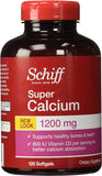 Schiff Super Calcium - 1200 mg - 120 Softgels