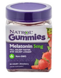 Natrol Gummies, MELATONIN 5MG, (90 Count)