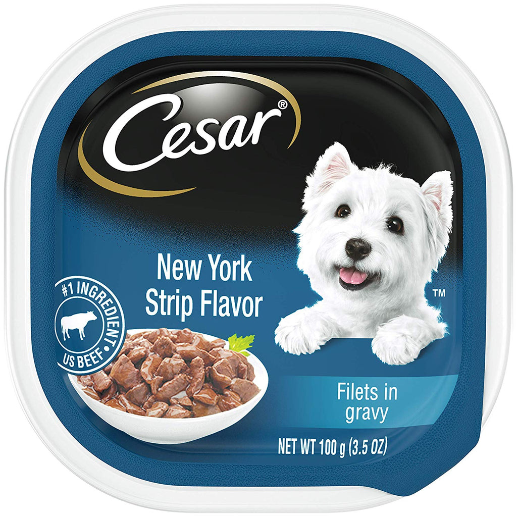 Cesar Gourmet NY Strip Flavor 3.5oz