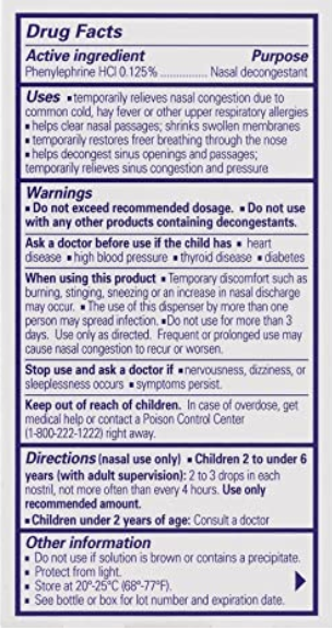 Little Remedies Decongestant Nose Drops