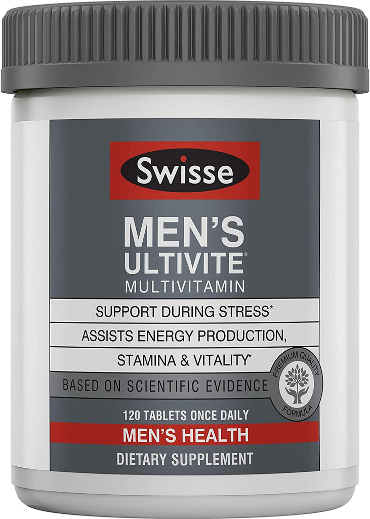 Men's Ultivite by Swisse (120 Tablets once daily)