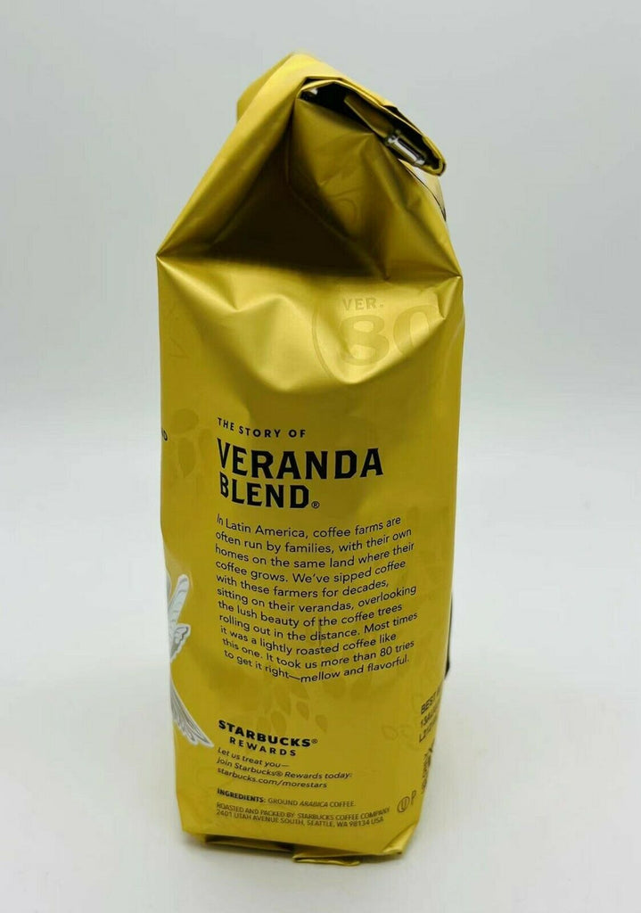 Starbucks Blonde Roast Veranda Blend Ground Coffee 12oz