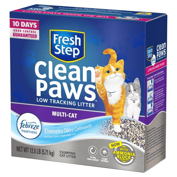 Fresh Step Clean Paws 12.6lb