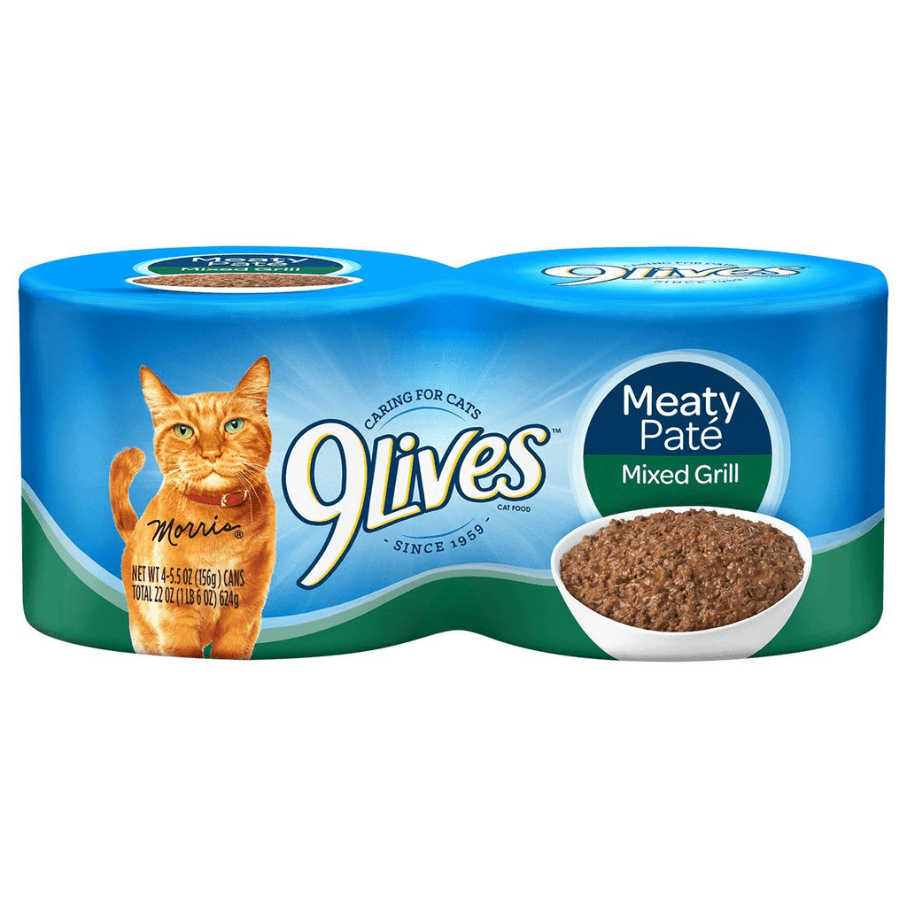 9 Lives Meaty Pate Grll 4/5.5oz
