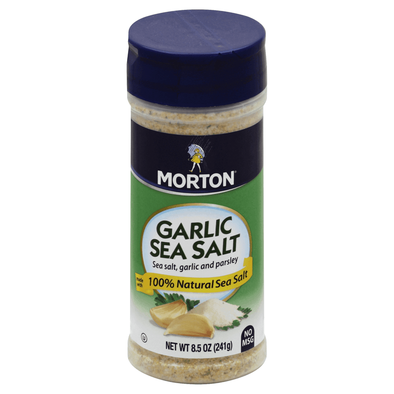 Morton Garlic Sea Salt 8.5oz