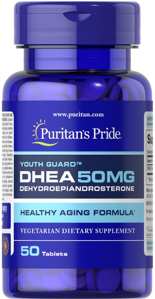 Puritan's Pride DHEA 50 mg - 50 Tablets