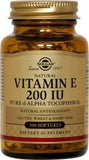 Solgar - Vitamin E 200 IU Alpha Softgels, 100 Count