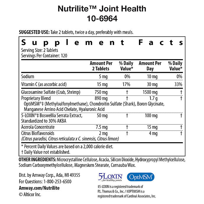 Nutrilite™ Joint Health - 60 Day Supply