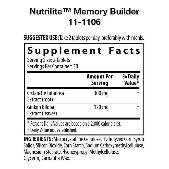 Nutrilite™ Memory Builder™ Supplement