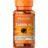 Puritans Pride Lutein + Zeaxanthin Softgels, 40 Mg, 60 Ct