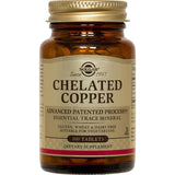 Solgar Chelated Copper 100 Tablets