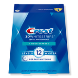 Crest 3D Whitestrips 1 Hour Express Dental Whitening Kit