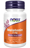 Now Melatonin 3 mg Veg Capsules