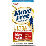 Move Free Ultra Triple Action, Joint Health Supplement with Type II Collagen, Boron and HA 30ea