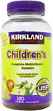 Kirkland Signature Children's Complete Multivitamin Gummies, 320 Count