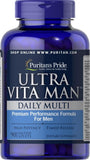 Puritan's Pride High Potency Ultra Vita Man Time Release, 90 Coated Caplets