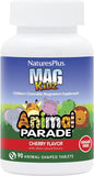 NaturesPlus Animal Parade Source of Life Sugar-Free MagKidz Children's Magnesium Supplement - Natural Cherry Flavor - 90 Chewable Tablets