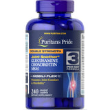 Puritan's Pride Double Glucosamine/Chondroitin/MSM, 240 Count