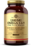 Solgar 1300 mg Omega 3-6-9, 120 Softgels