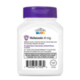 21st Century, Melatonin Quick Dissolve Tablets 10 mg, White, Cherry, 120 Count