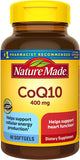 Nature Made CoQ10 400mg, Dietary Supplement for Heart Health Support, 40 Softgels