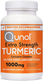 Qunol Turmeric Curcumin 1000mg -120 Capsules