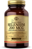 Solgar Yeast-Free Selenium 200 mcg, 250 Tablets