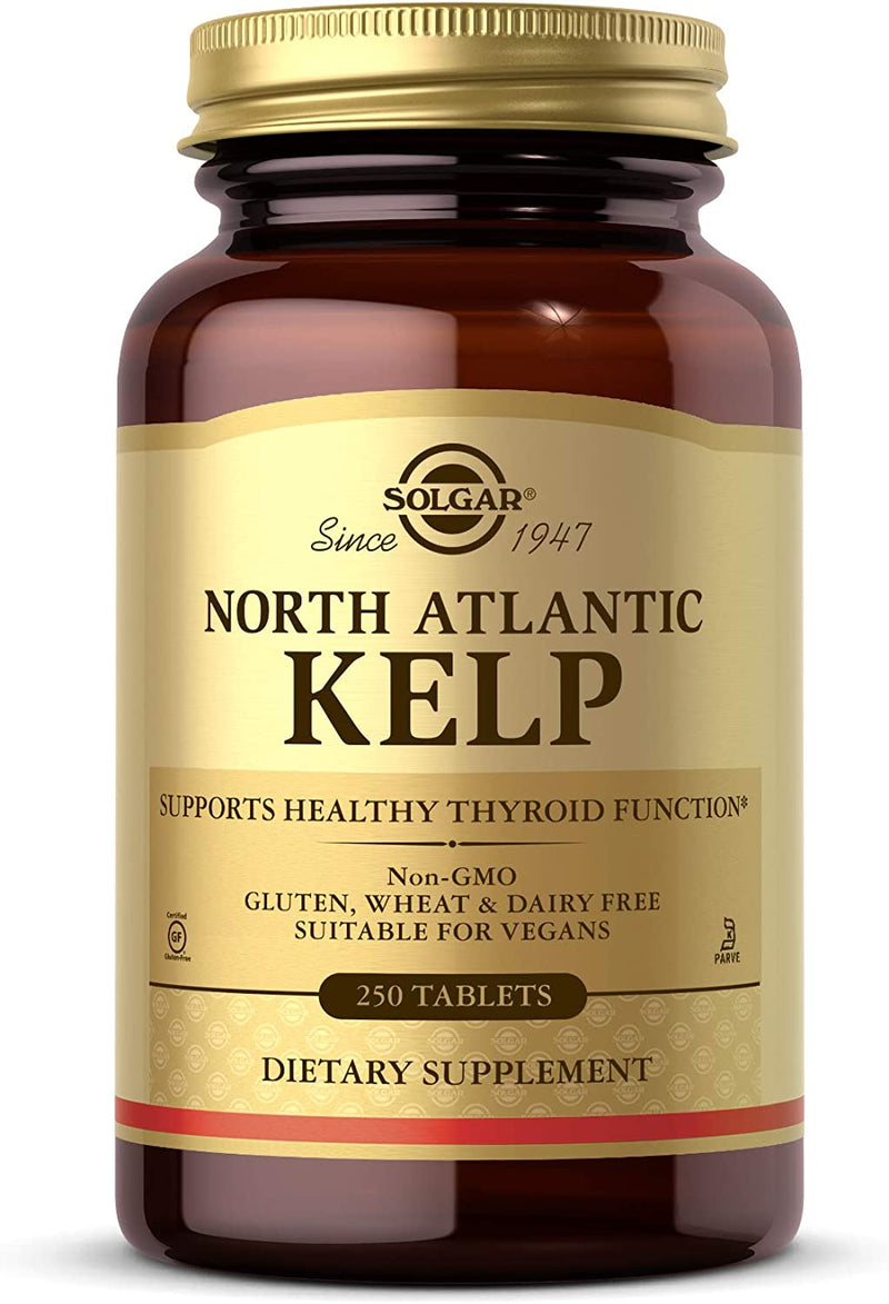 Solgar North Atlantic Kelp, 250 Tablets