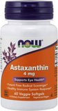 Now Foods, Astaxanthin, 4 mg, 60 Veggie Softgels