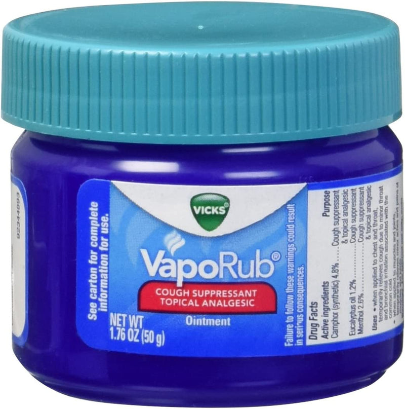 Vicks VapoRub Ointment, 1.76 Ounces