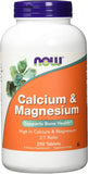 Now Foods Calcium & Magnesium - 250 Tablets