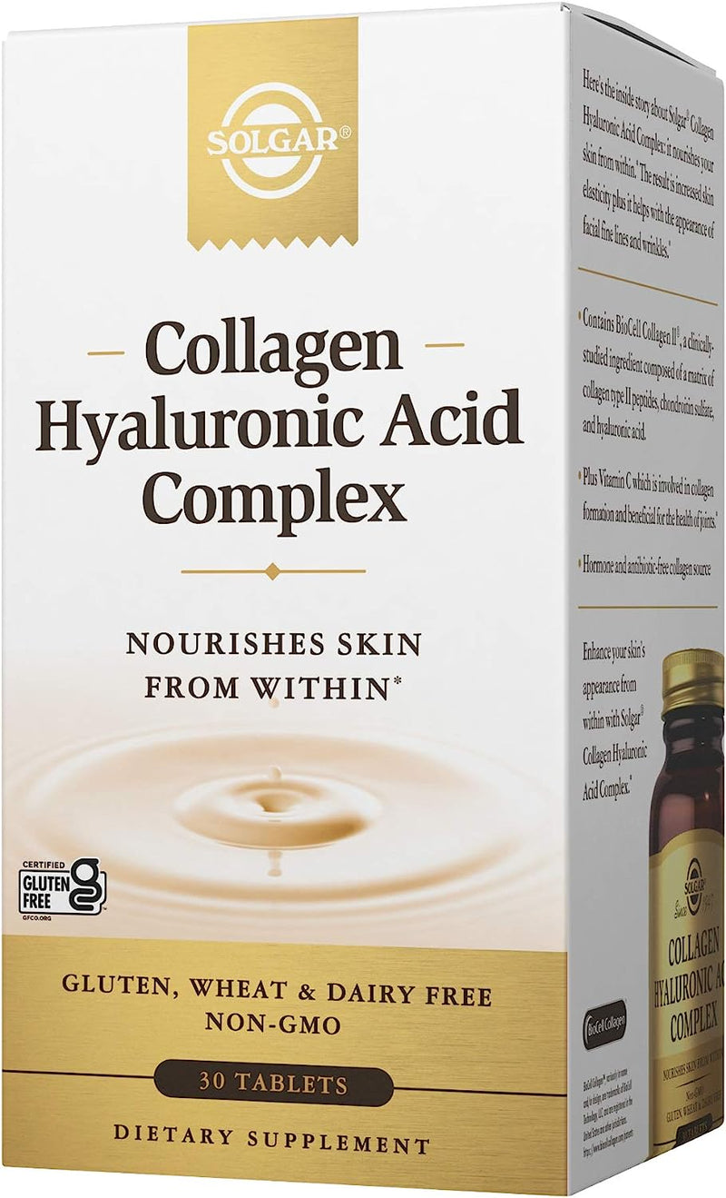Solgar Hyaluronic Acid 120 mg 30 Tablets