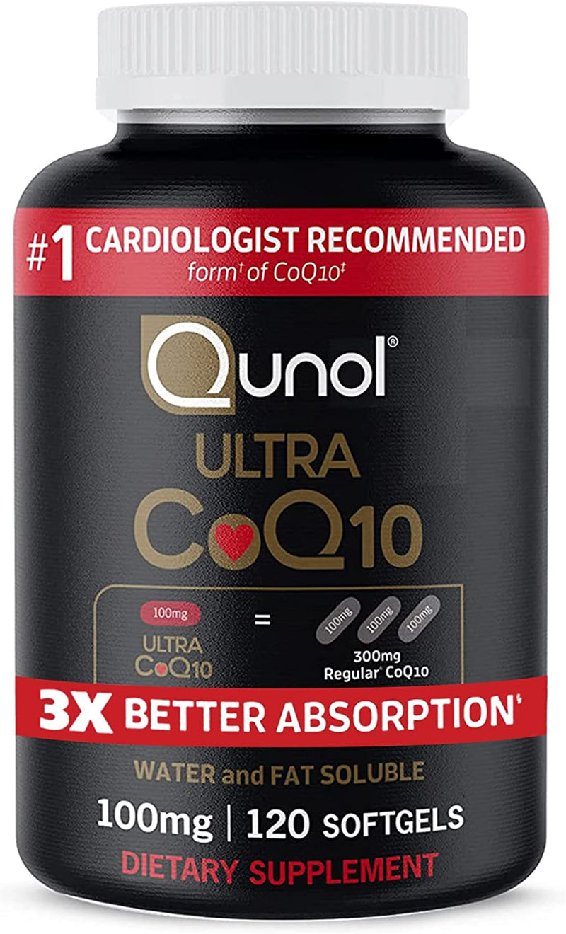 Qunol Ultra CoQ10 100mg - 120 Softgels